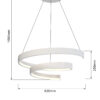Lampa wisząca spiralna Toppo - obrazek 2
