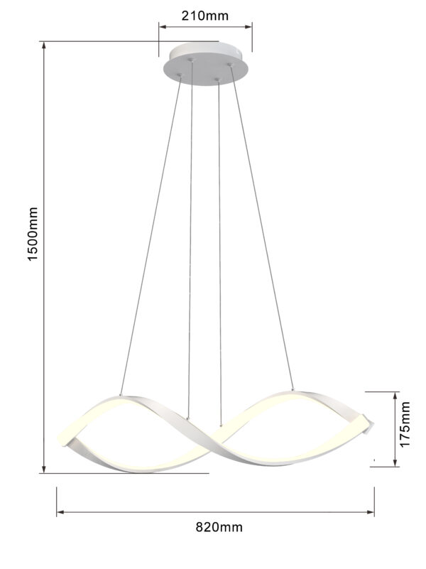 Lampa wisząca Aviano - obrazek 2