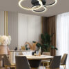 Lampa sufitowa czarna Perpignon 3 - obrazek 5