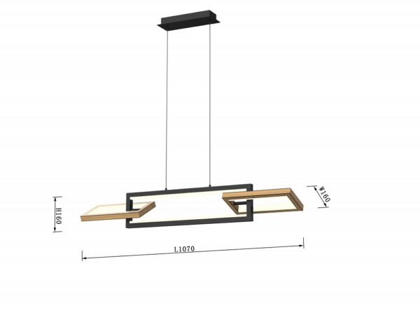 Lampa wisząca Matera - obrazek 4