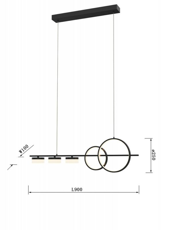 Lampa Messina 5 - obrazek 4